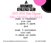 2025–2026 Advanced Athletics Club Volleyball Pre-Tryouts